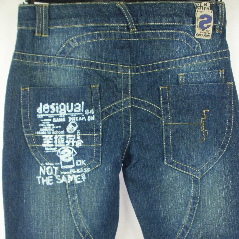Desigual Boys Washed Look Jeans
